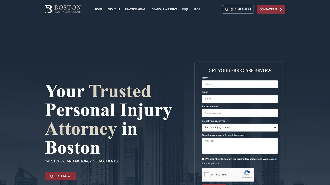 Boston Injury Law Group - Boston, MA office in Boston, Massachusetts