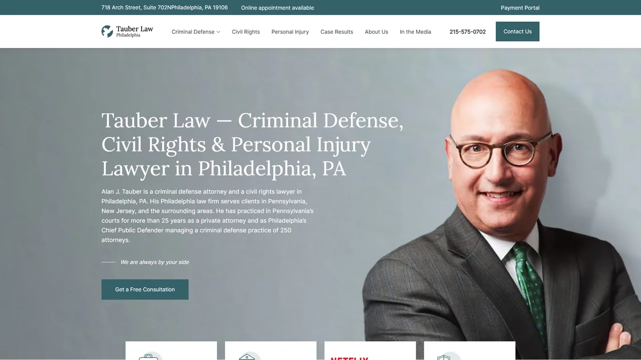 Tauber Law - Philadelphia, PA office in Philadelphia, Pennsylvania