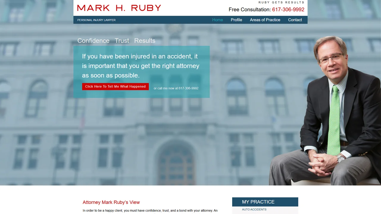 Mark Ruby, Attorney - Boston, MA office in Boston, Massachusetts