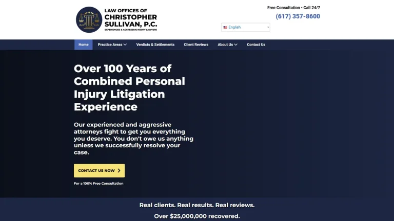 Law Offices of Christopher Sullivan, P.C. - Boston, MA - Attorney in Boston