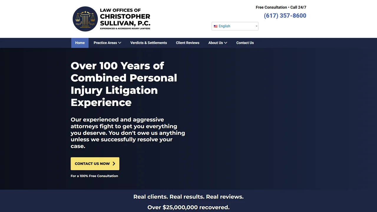 Law Offices of Christopher Sullivan, P.C. - Boston, MA office in Boston, Massachusetts