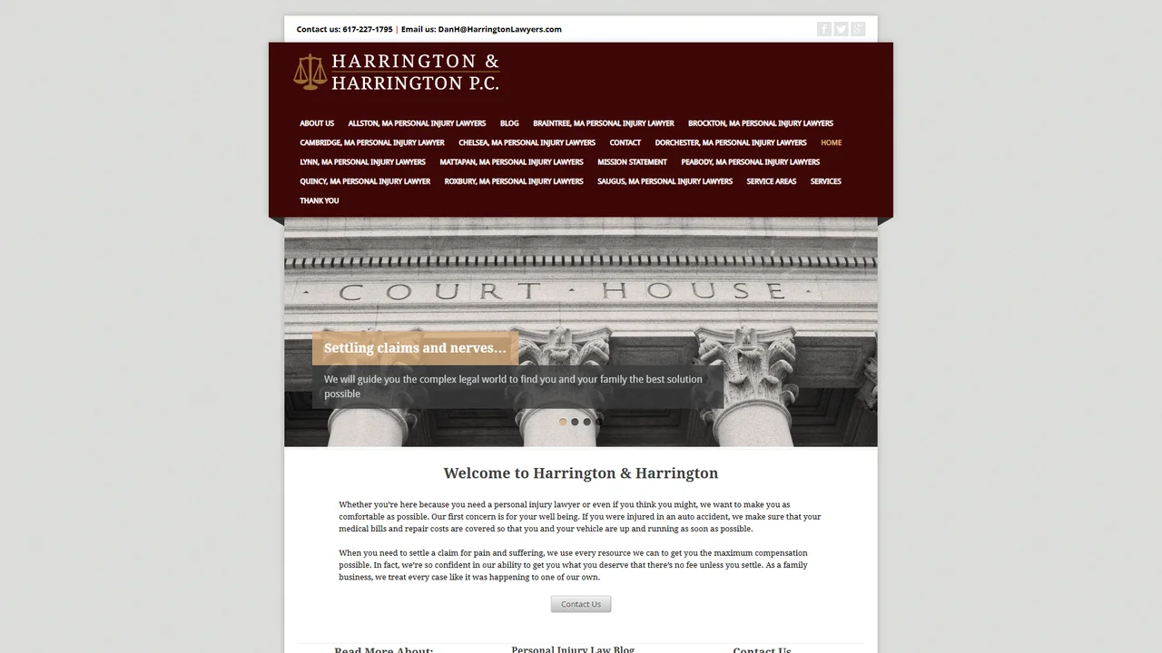 Harrington & Harrington P.C. - Boston, MA office in Boston, Massachusetts