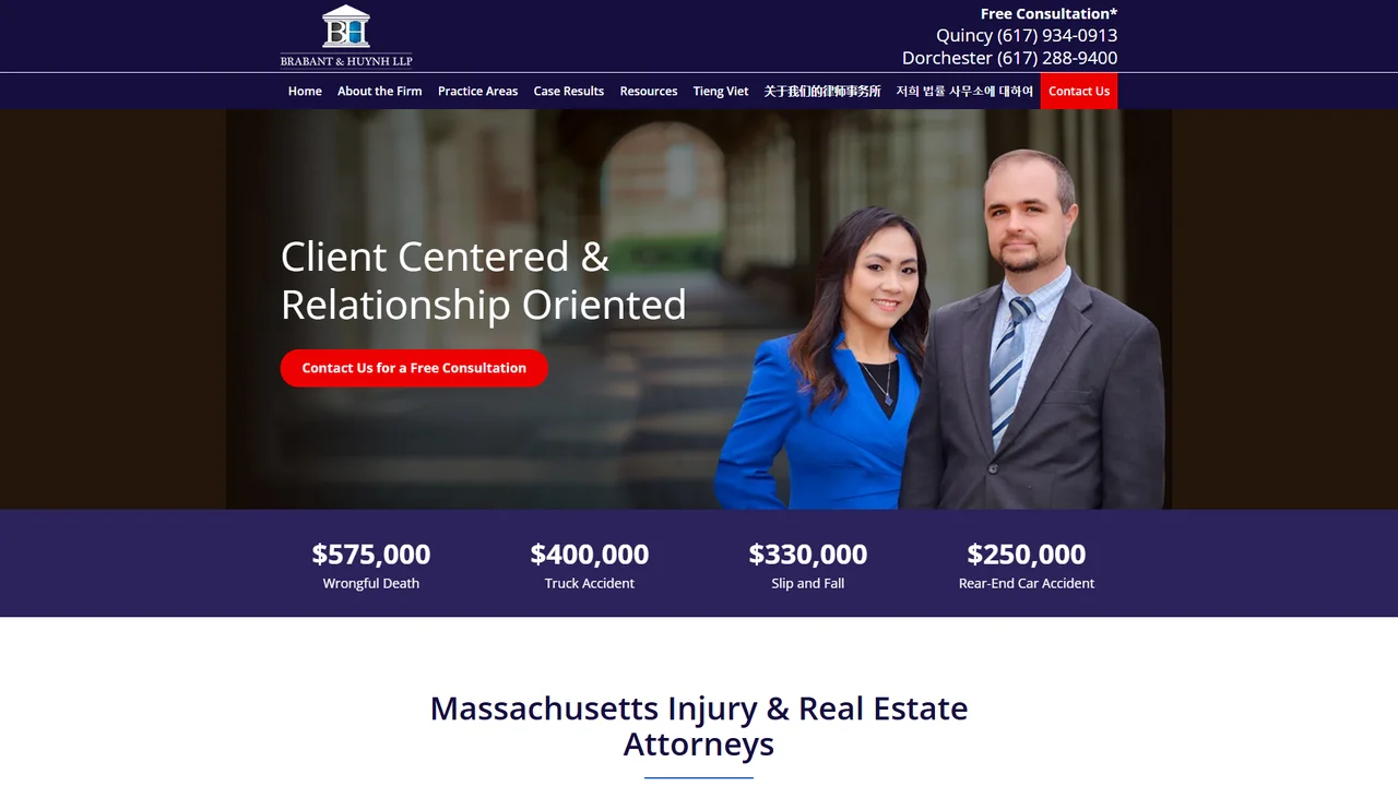 Brabant & Huynh, LLP - Boston, MA office in Boston, Massachusetts