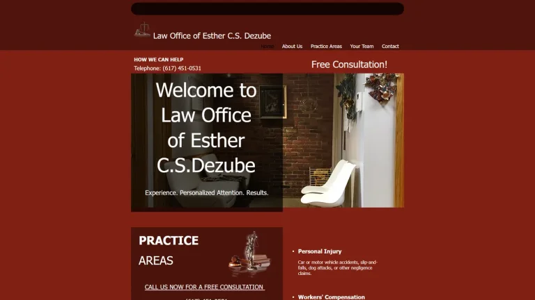 Law Office of Esther C.S. Dezube - Boston, MA - Attorney in Boston