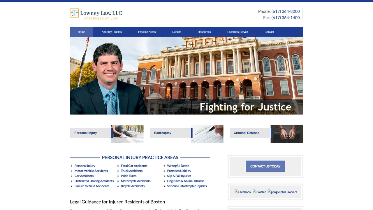 Lowney Law, LLC - Boston, MA office in Boston, Massachusetts