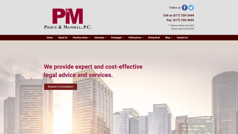 Pierce & Mandell, P.C. - Boston, MA - Attorney in Boston