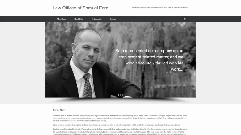 Law Offices of Samuel Fern - Boston, MA - Attorney in Boston