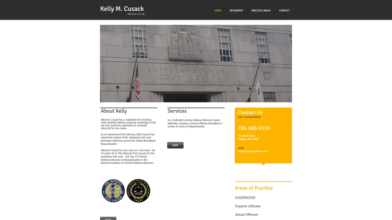 Kelly M. Cusack, Attorney at Law - Boston, MA office in Boston, Massachusetts