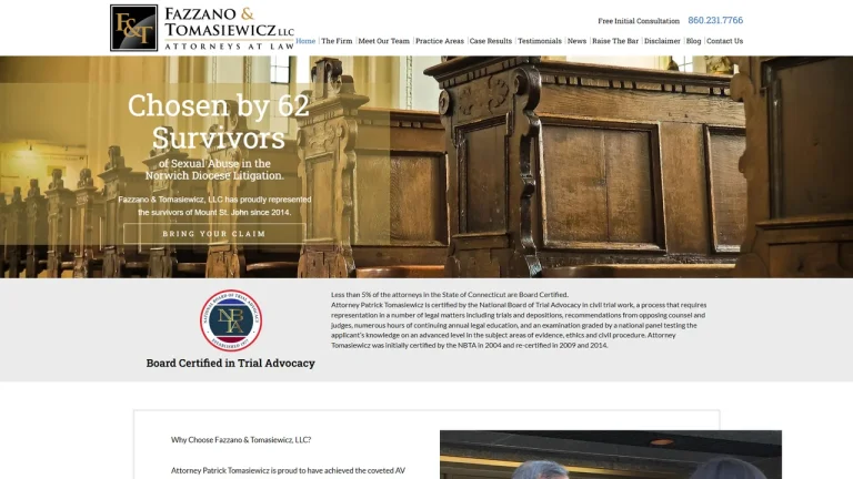 Fazzano & Tomasiewicz, LLC - Hartford, CT - Attorney in Hartford