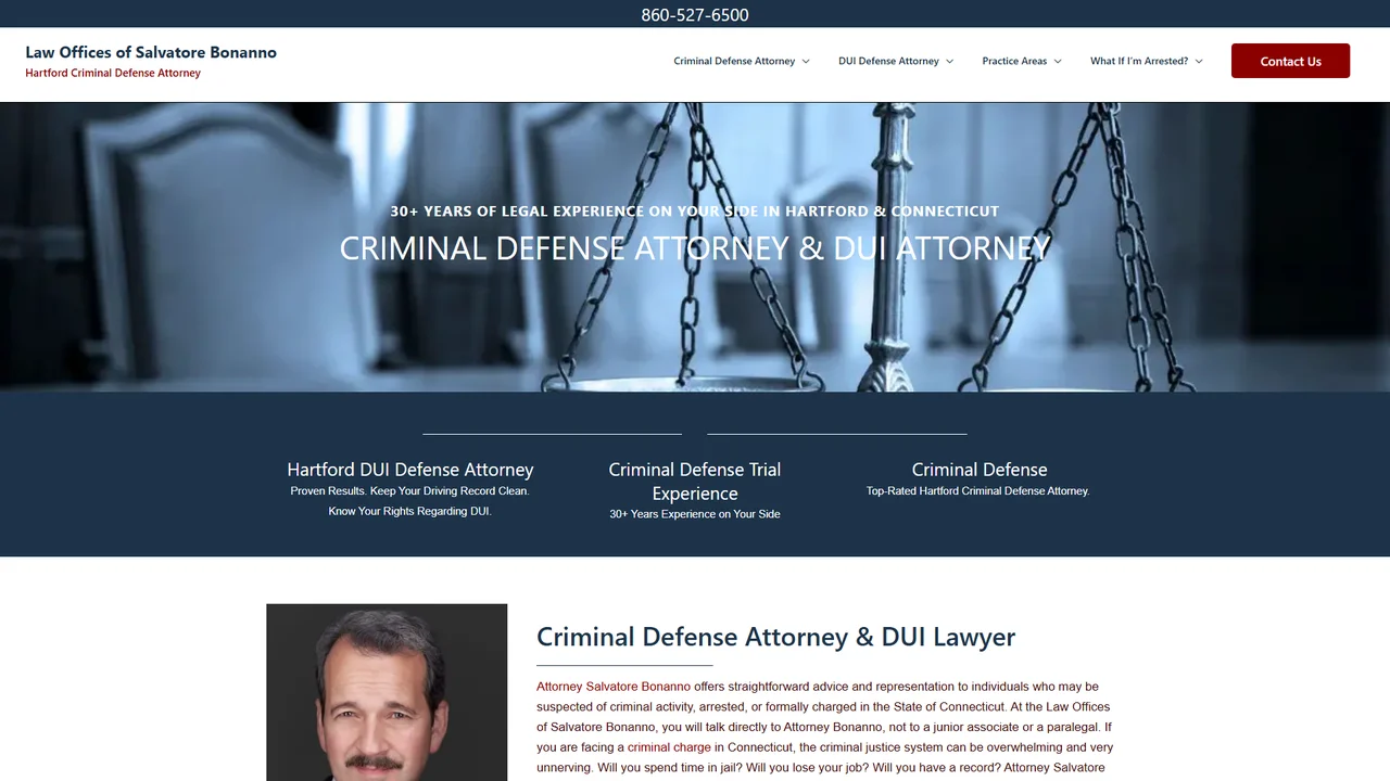 Law Offices of Salvatore Bonanno - Hartford, CT office in Hartford, Connecticut