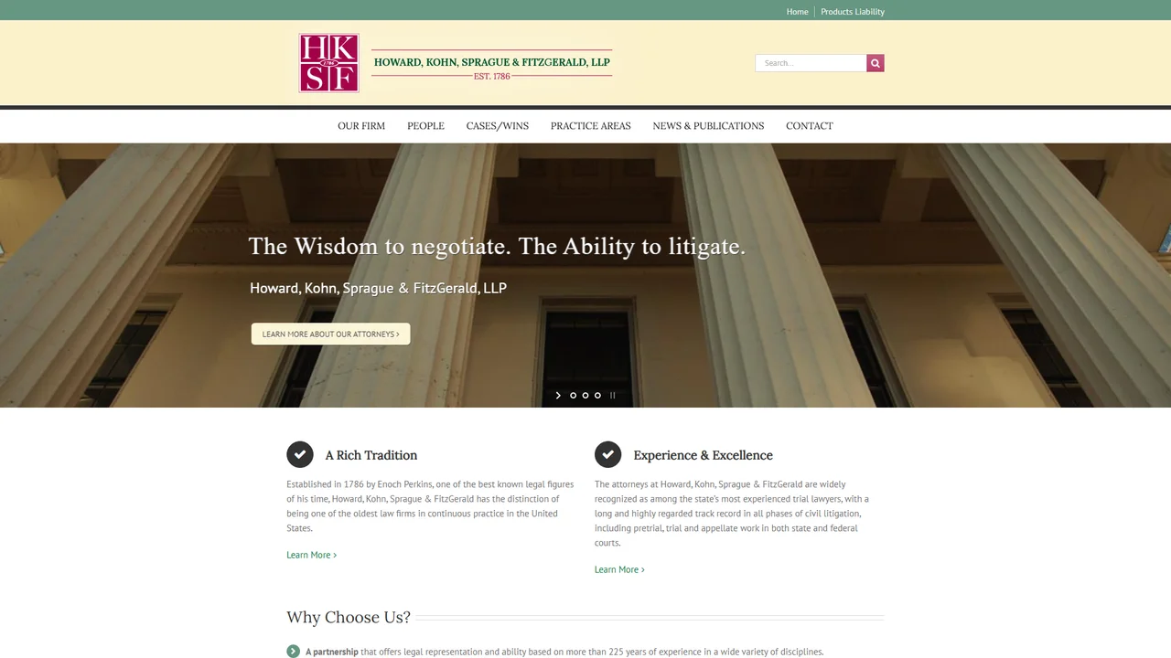 Howard Kohn Sprague & Fitzgerald, LLP - Hartford, CT office in Hartford, Connecticut
