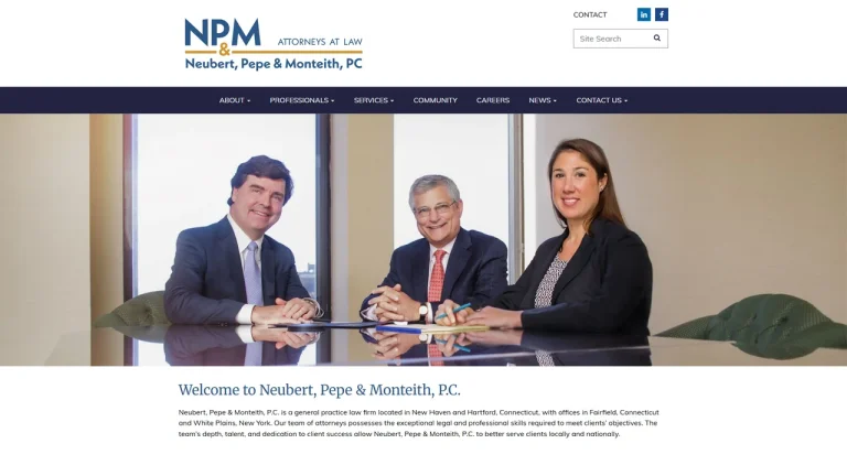 Neubert, Pepe & Monteith, P.C. - Hartford, CT - Attorney in Hartford