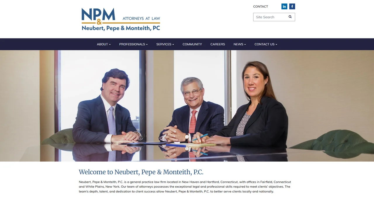 Neubert, Pepe & Monteith, P.C. - Hartford, CT office in Hartford, Connecticut