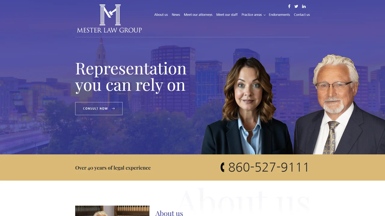 Mester Law Group, LLC - Hartford, CT office in Hartford, Connecticut