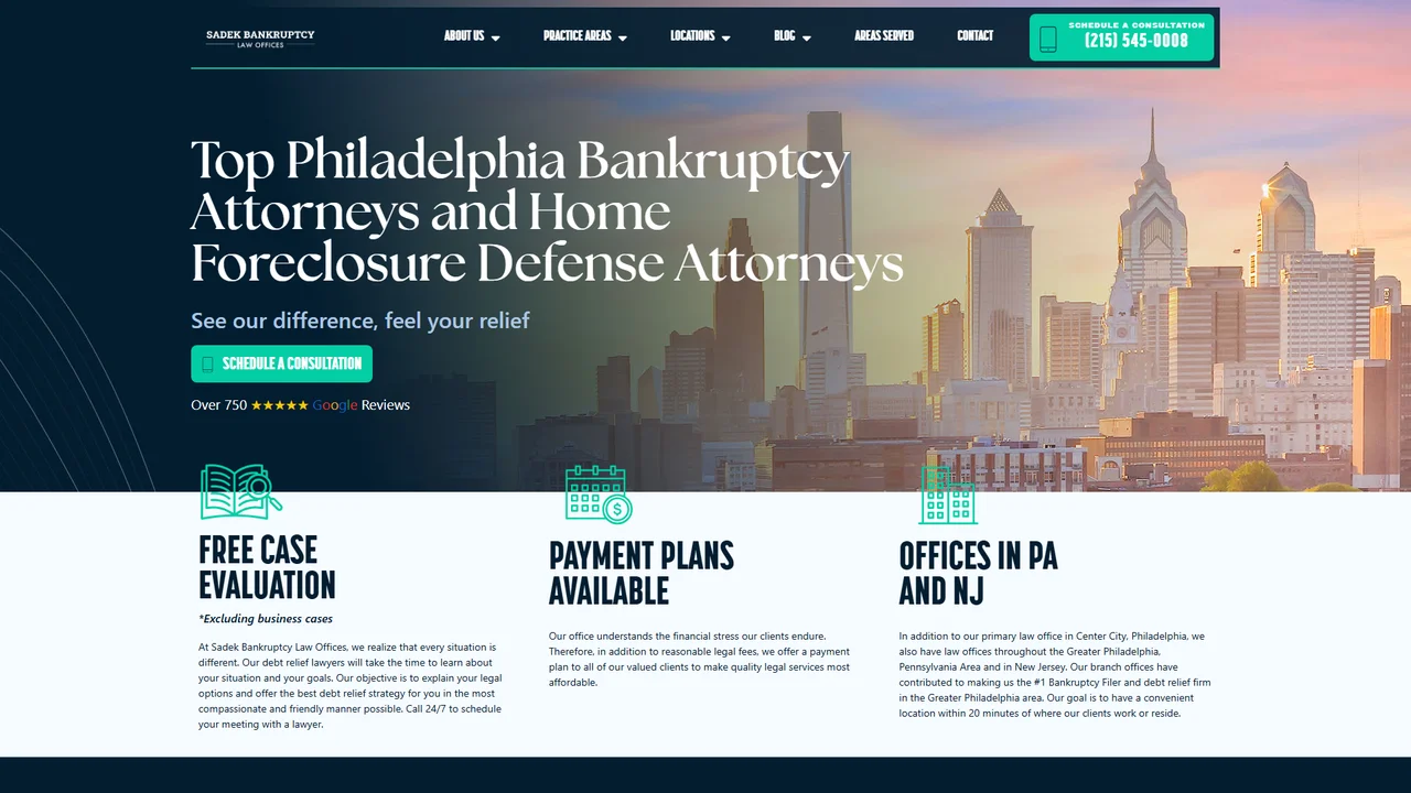 Sadek Bankruptcy Law Offices - Philadelphia, PA office in Philadelphia, Pennsylvania