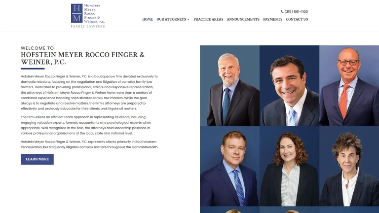 Hofstein Weiner & Meyer, P.C. - Philadelphia, PA - Attorney in Philadelphia