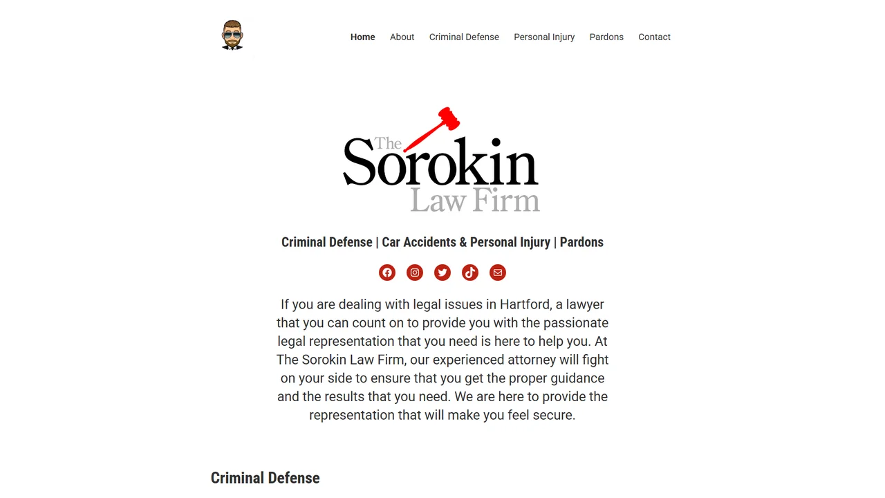 The Sorokin Law Firm LLC - Hartford, CT office in Hartford, Connecticut
