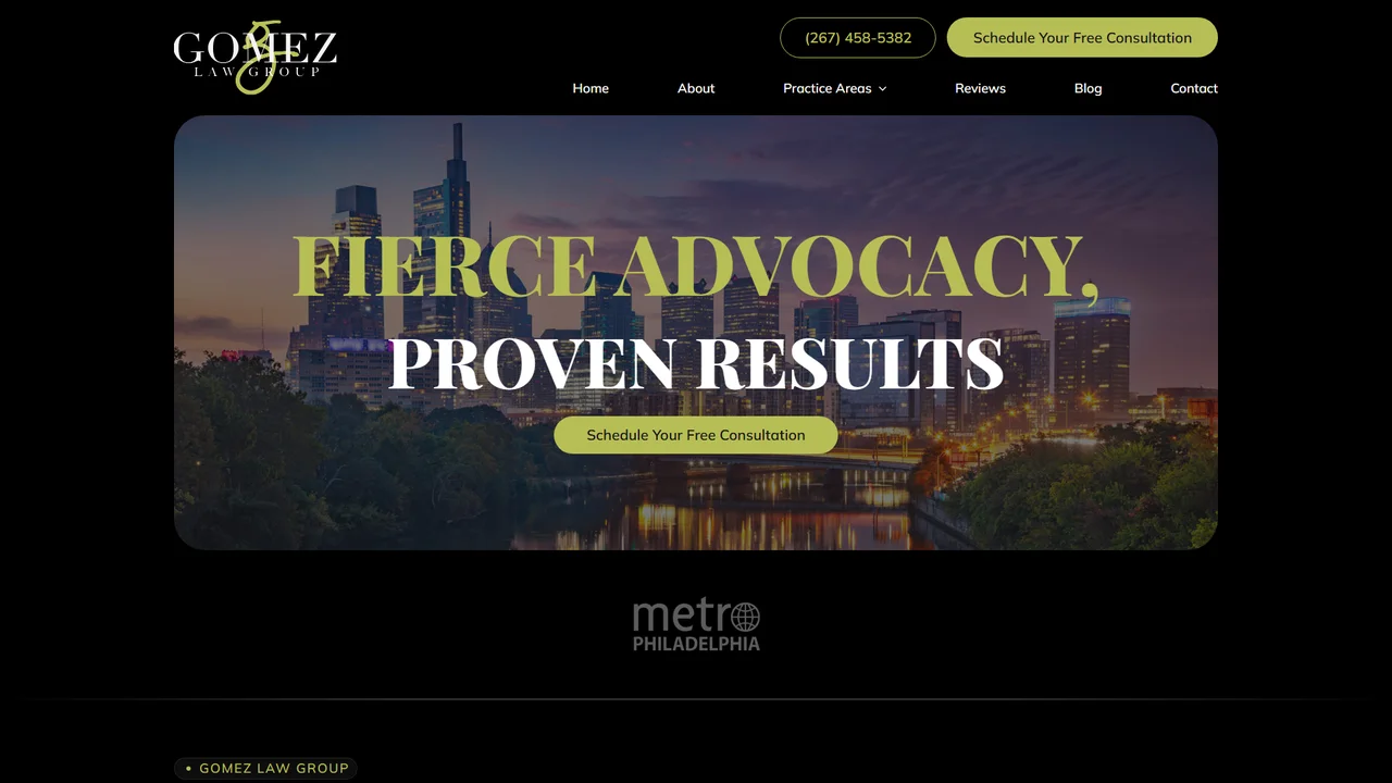 Gomez Law Group - Philadelphia, PA office in Philadelphia, Pennsylvania
