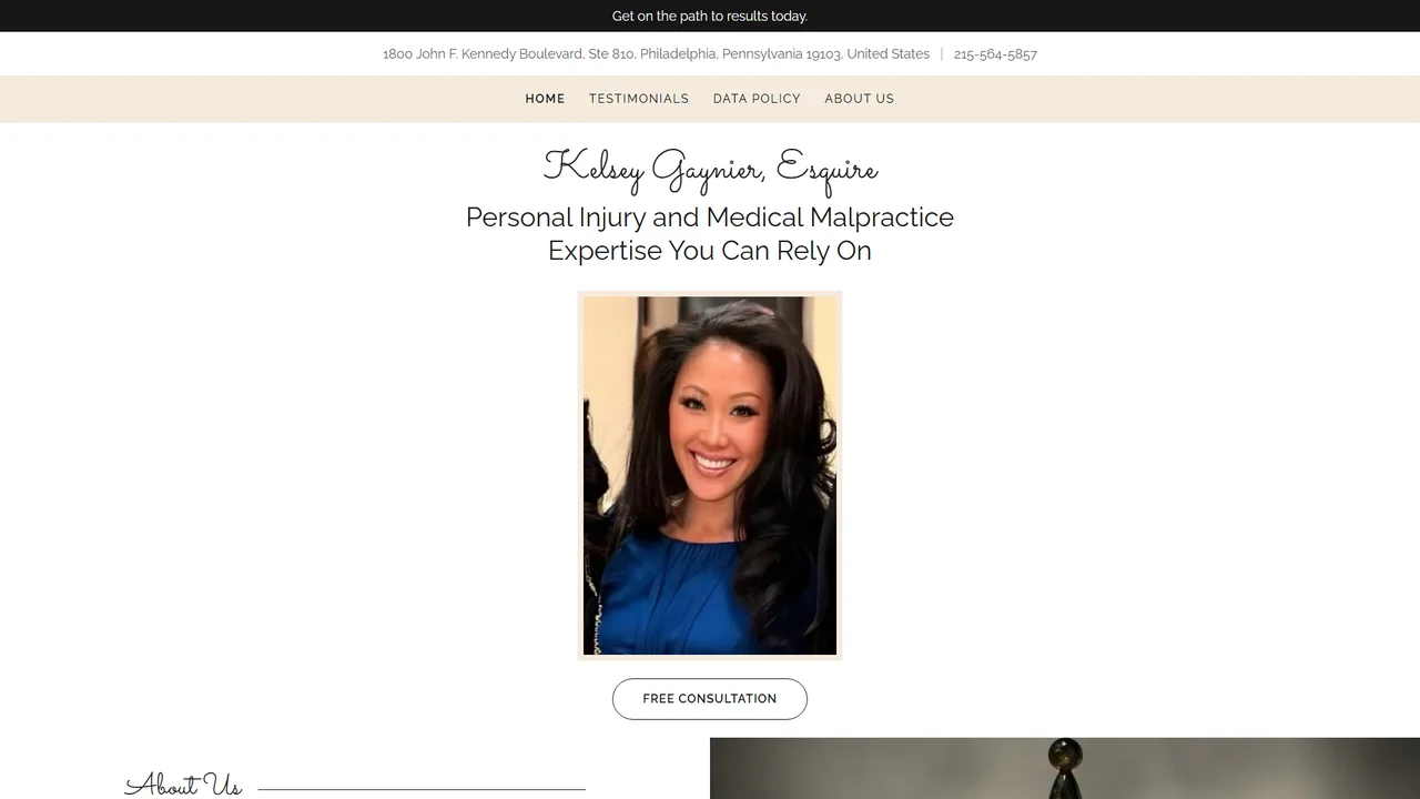 Kelsey Gaynier Esquire - Philadelphia, PA office in Philadelphia, Pennsylvania
