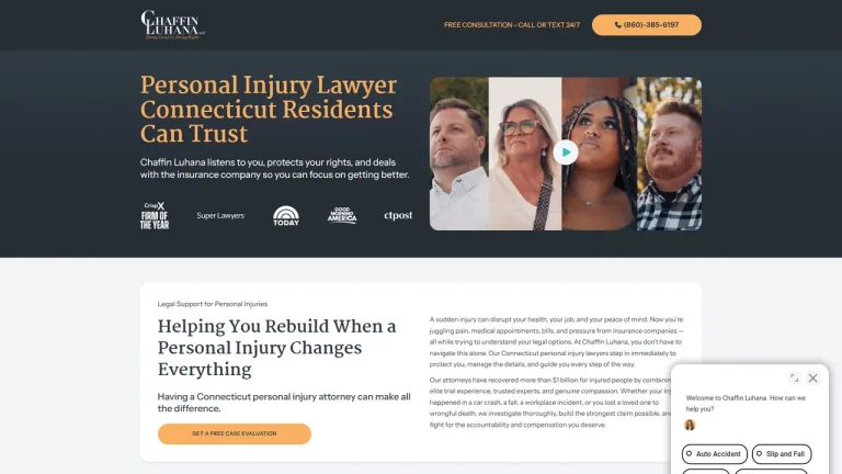 Chaffin Luhana LLP Injury Lawyers - Hartford, CT - Attorney in Hartford