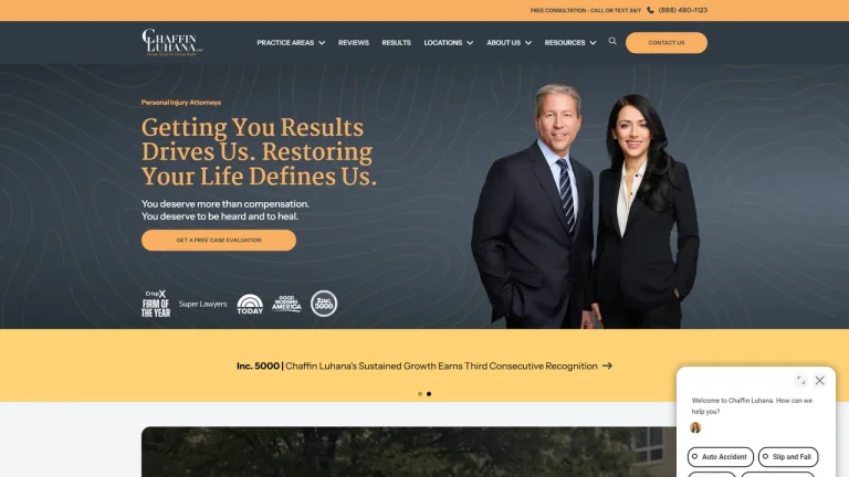 Chaffin Luhana LLP Injury Lawyers - Bridgeport, CT - Attorney in Bridgeport