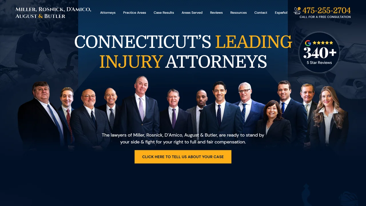 Miller, Rosnick, D'Amico, August & Butler, P.C. - Bridgeport, CT office in Bridgeport, Connecticut