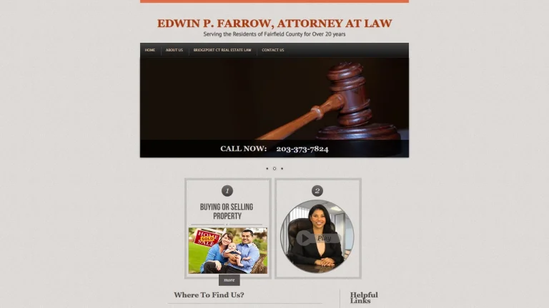 Edwin P. Farrow, Attorney at Law - Bridgeport, CT - Attorney in Bridgeport