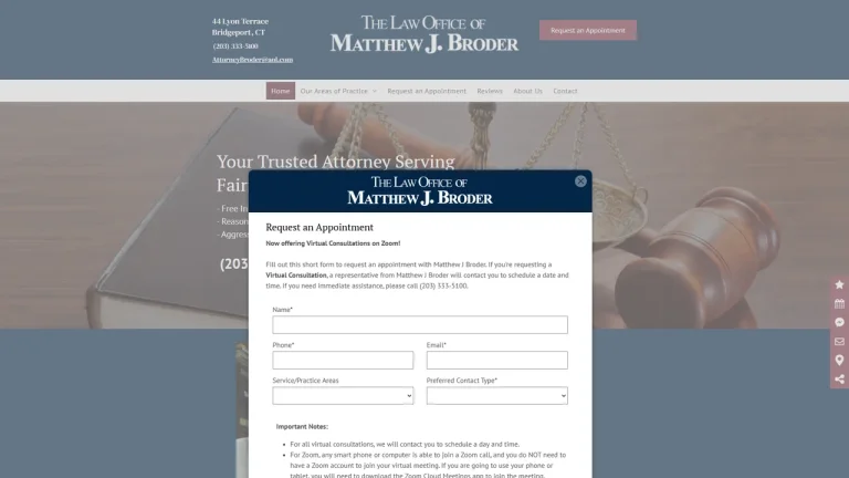 Matthew J Broder - Bridgeport, CT - Attorney in Bridgeport