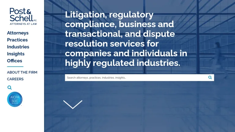 Post & Schell, P.C. - Philadelphia, PA - Attorney in Philadelphia