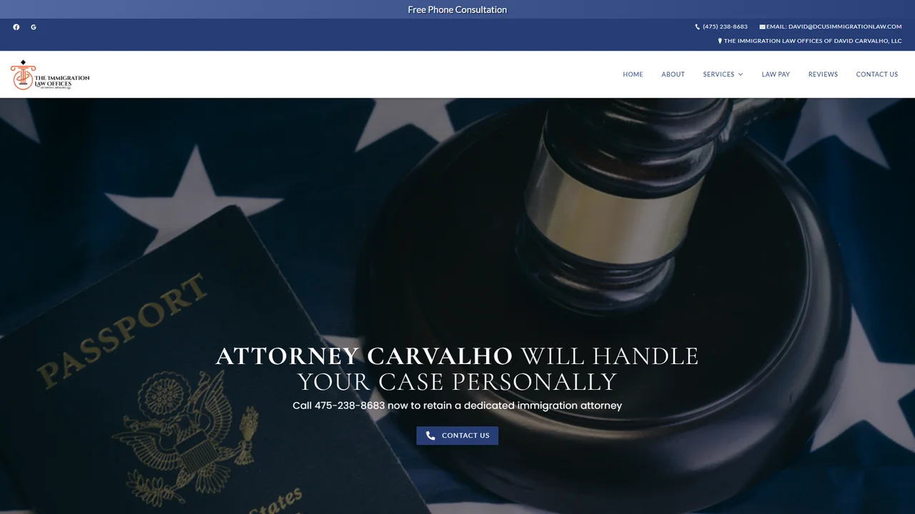 The Immigration Law Offices of David Carvalho, LLC - Bridgeport, CT office in Bridgeport, Connecticut