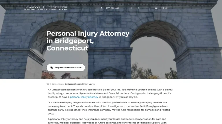 Bridgeport Personal Injury Attorney At Law Brandon J. Broderick - Bridgeport, CT - Attorney in Bridgeport