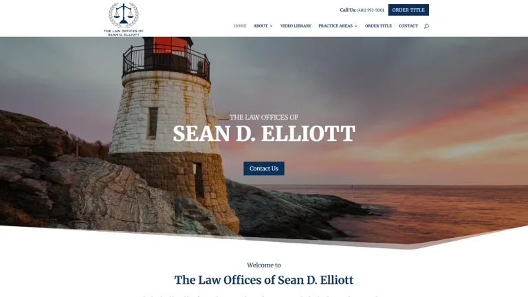 The Law Office of Sean D. Elliott, LLC - Warwick, RI - Attorney in Warwick