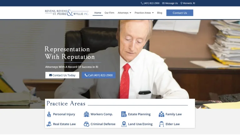 Revens, Revens, St. Pierre & Wyllie, P.C. - Warwick, RI - Attorney in Warwick