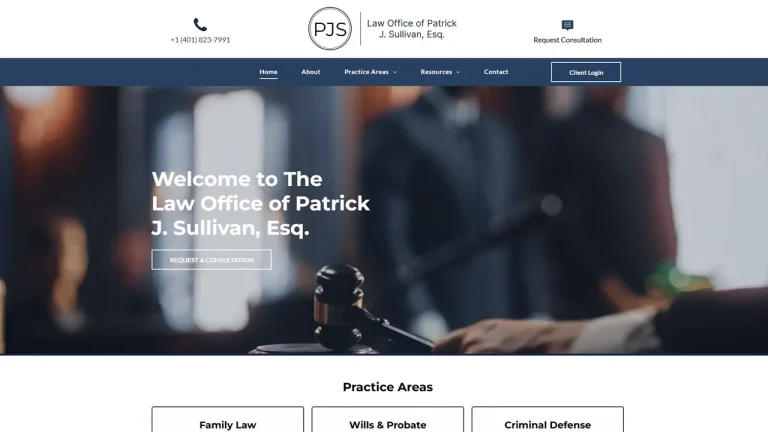 Law Office of Patrick J. Sullivan, Esq. - Warwick, RI - Attorney in Warwick