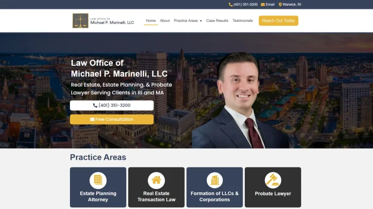 Law Office of Michael P. Marinelli, LLC - Warwick, RI - Attorney in Warwick