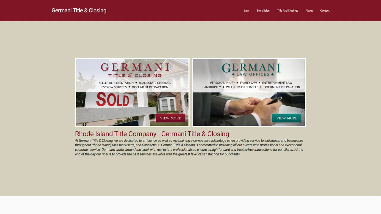 Germani Law Office - Warwick, RI office in Warwick, Rhode Island