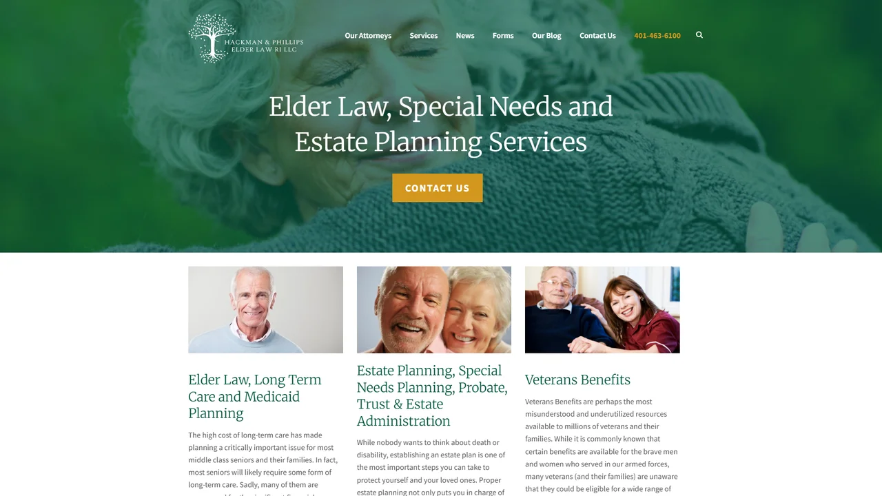 Hackman & Phillips Elder Law RI LLC - Warwick, RI office in Warwick, Rhode Island