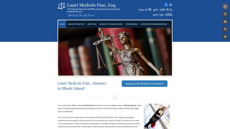 Lauri Medwin Fine Esq. - Warwick, RI - Attorney in Warwick