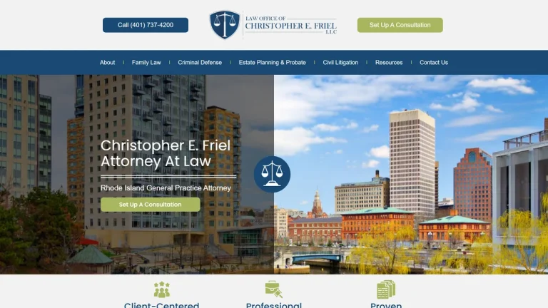 Christopher E. Friel, Attorney at Law - Warwick, RI - Attorney in Warwick