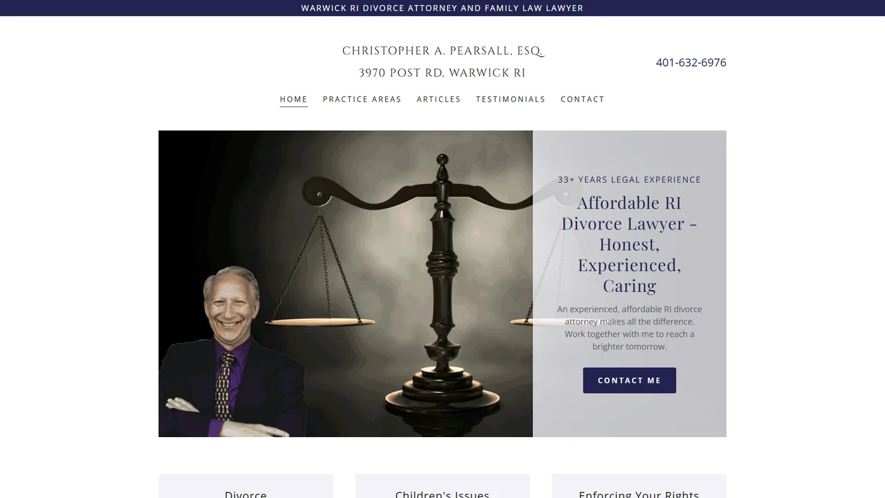 Law Office of Attorney Christopher A. Pearsall - Warwick, RI office in Warwick, Rhode Island