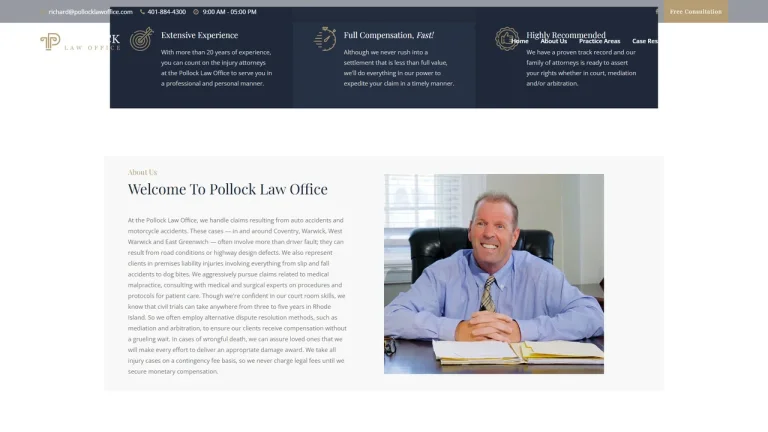 Pollock Law Office - Warwick, RI - Attorney in Warwick