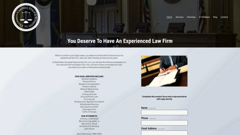 Destribats Campbell Staub & Schroth, LLC - Trenton, NJ - Attorney in Trenton