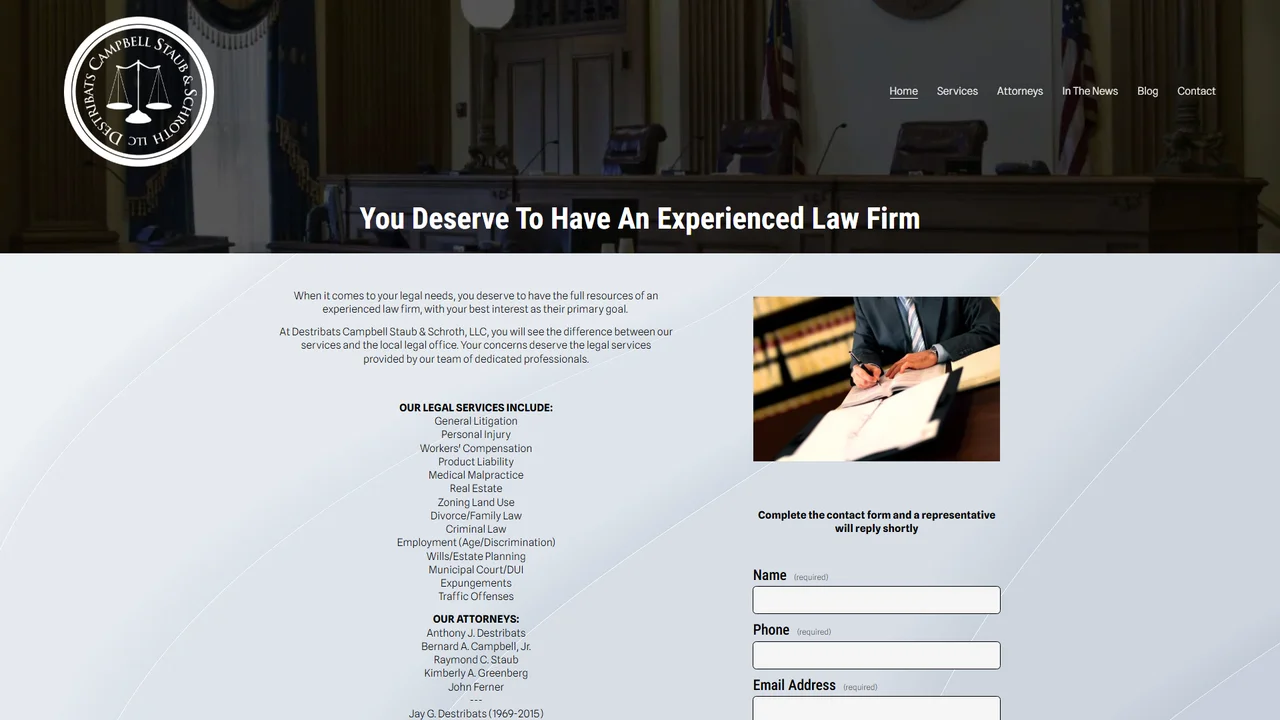 Destribats Campbell Staub & Schroth, LLC - Trenton, NJ office in Trenton, New Jersey