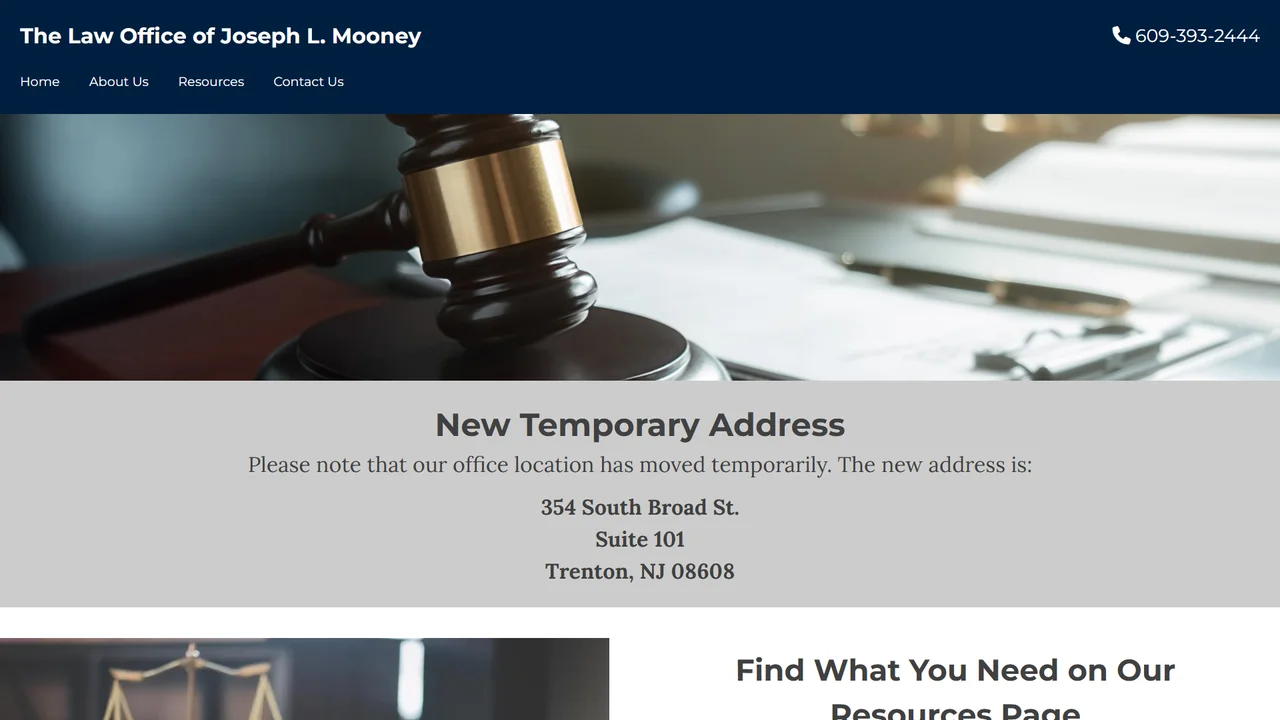 Joseph L Mooney III Attorney At Law - Trenton, NJ office in Trenton, New Jersey
