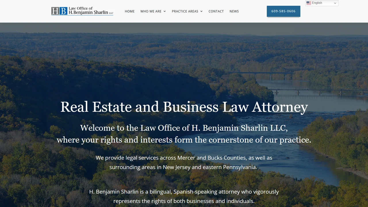 Law Office of H. Benjamin Sharlin LLC - Trenton, NJ office in Trenton, New Jersey