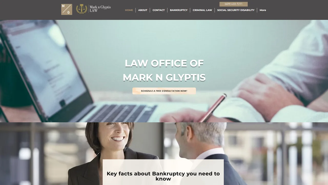 LAW OFFICE OF MARK N. GLYPTIS - Trenton, NJ office in Trenton, New Jersey