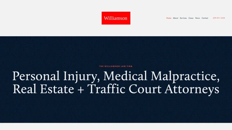 Williamson Law Firm, LLC - Trenton, NJ - Attorney in Trenton