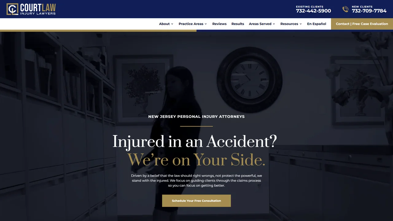 CourtLaw Injury Lawyers - Trenton, NJ office in Trenton, New Jersey
