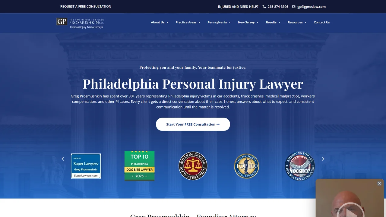 Law Offices of Greg Prosmushkin, P.C. - Trenton, NJ office in Trenton, New Jersey