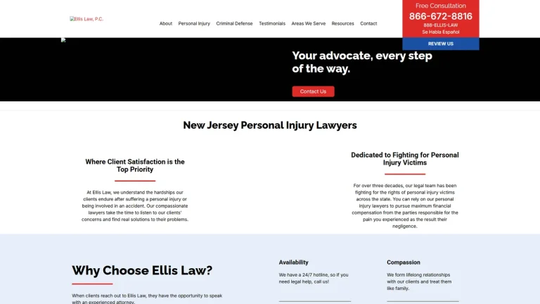 Ellis Law, P.C. - Jersey City, NJ - Attorney in Jersey City